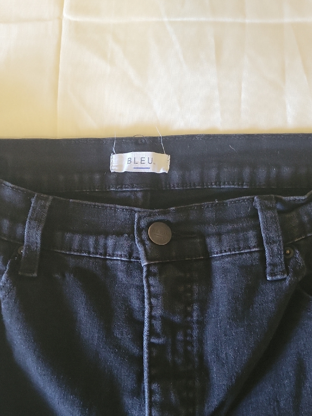 High-Rise Black Women's Jeans